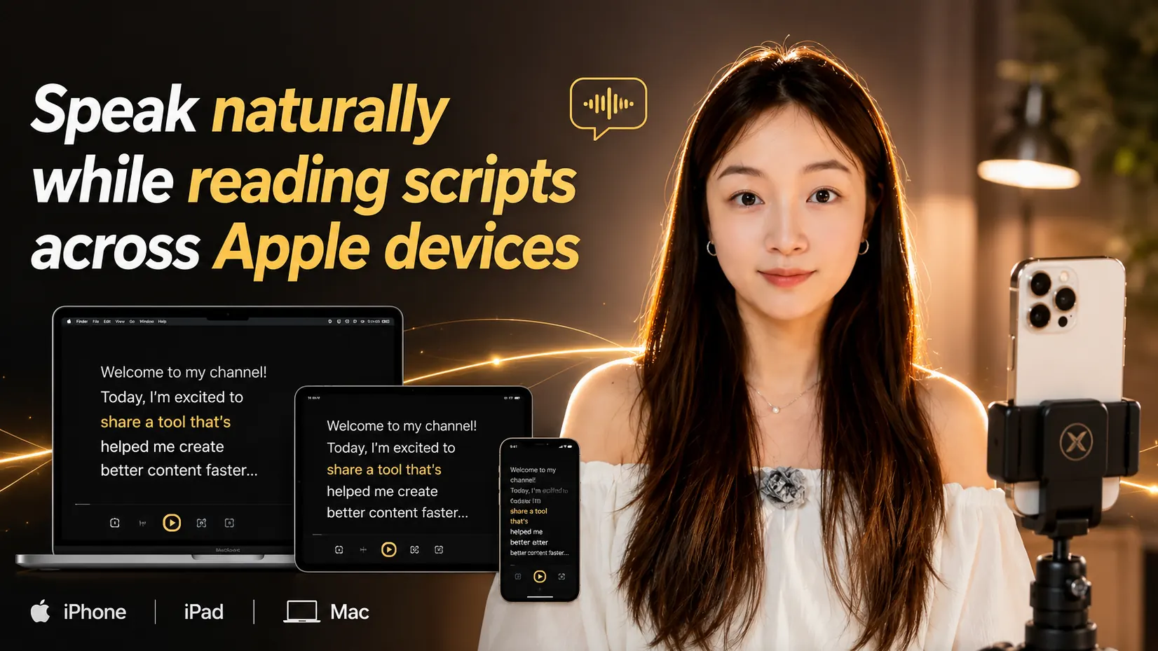 Portrait of the maker behind Teleprompter-Scrolling Scripts