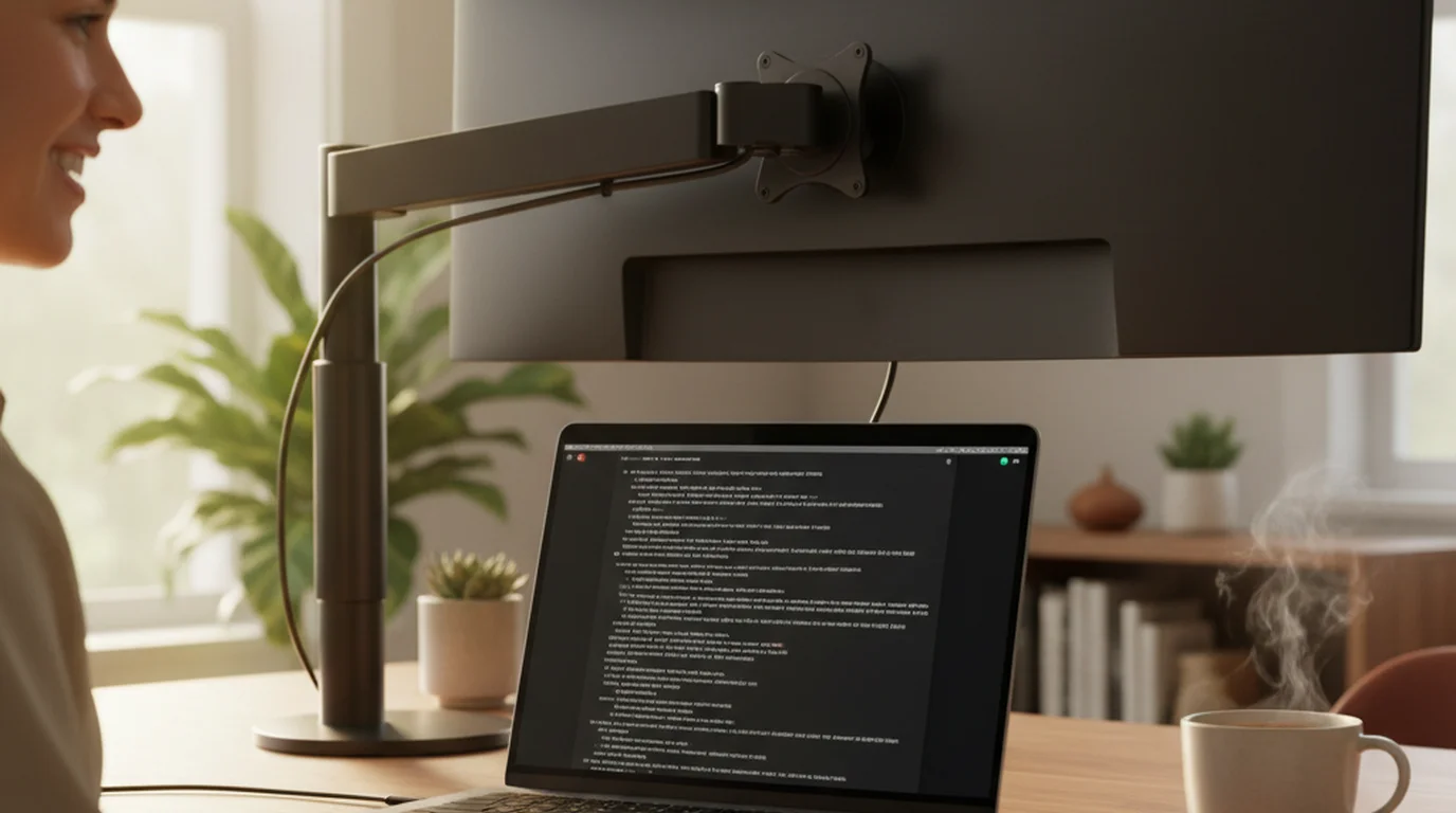 Teleprompter for Mac setup guide for desk recording and presentations