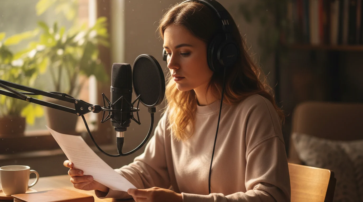 Voice Acting for Beginners: How to Start at Home for Free (2026)